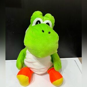 Large Mario Bros Yoshi plush pillow buddy